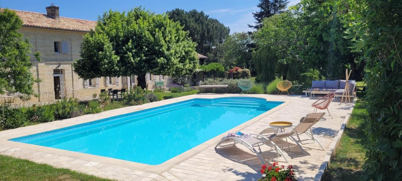 Au Do'Mayne Des Bouilles - Spa & Piscine Lussac  Exterior photo